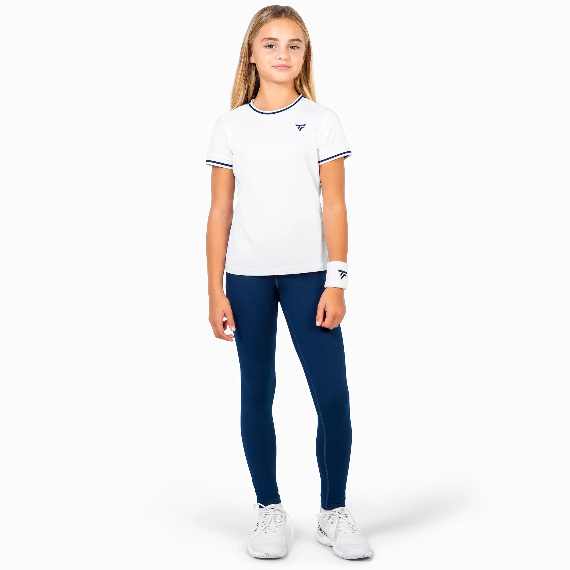 Pantalon TEAM TECH LEGGING Marine Fille