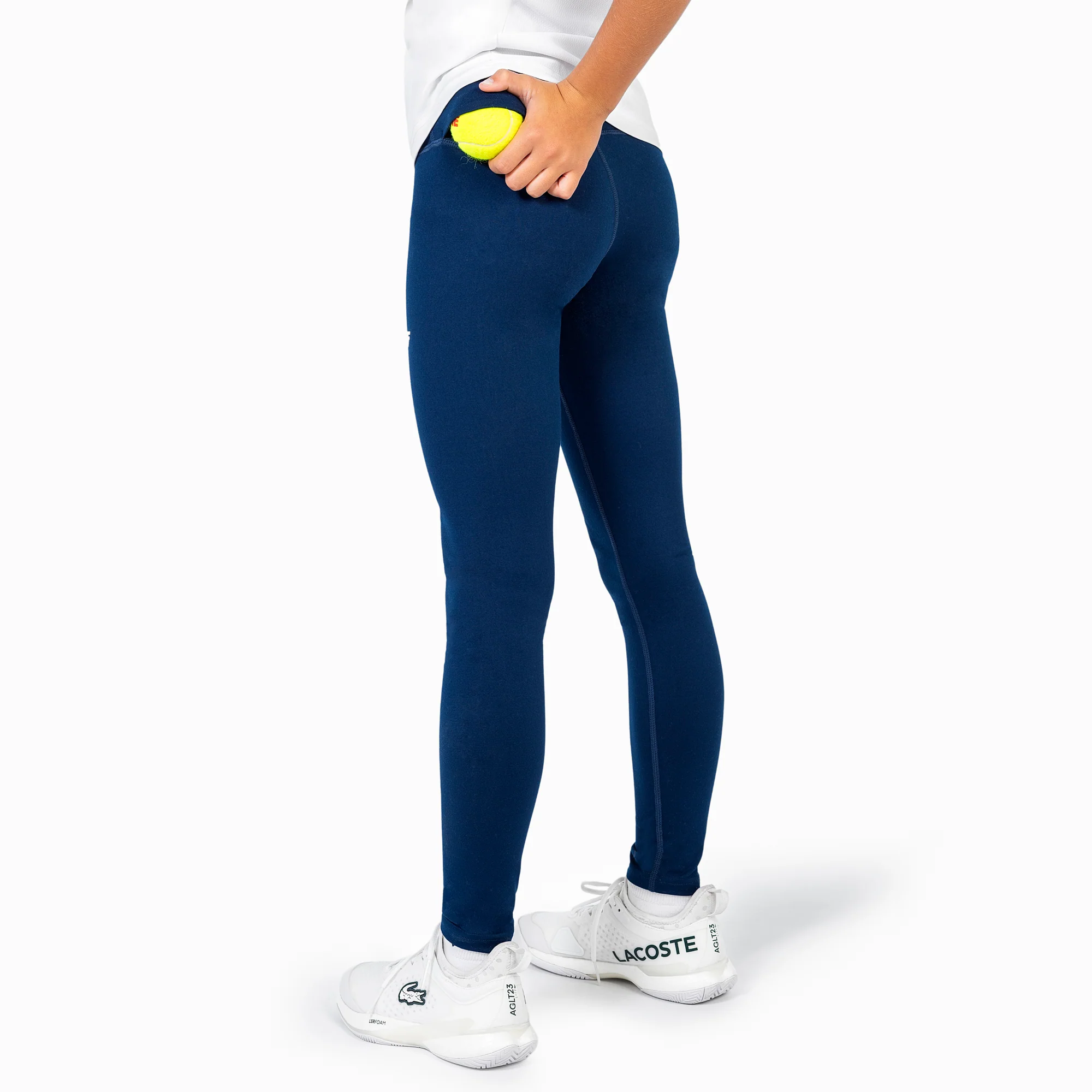 Pantalon TEAM TECH LEGGING Marine Fille - Image 2