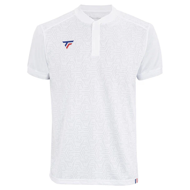 Polo TEAM MESH WHITE Homme - Image 2