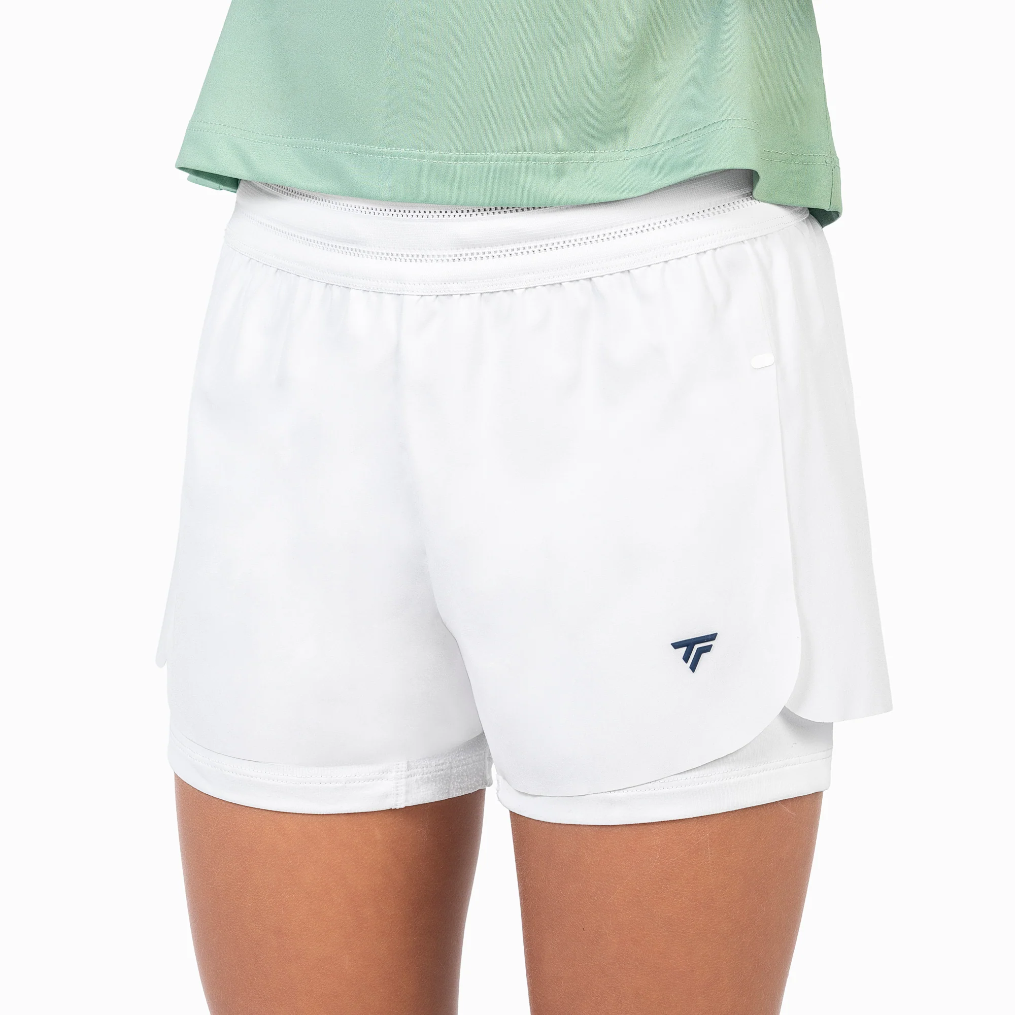 Short STRETCH SHORT White Fille - Image 2