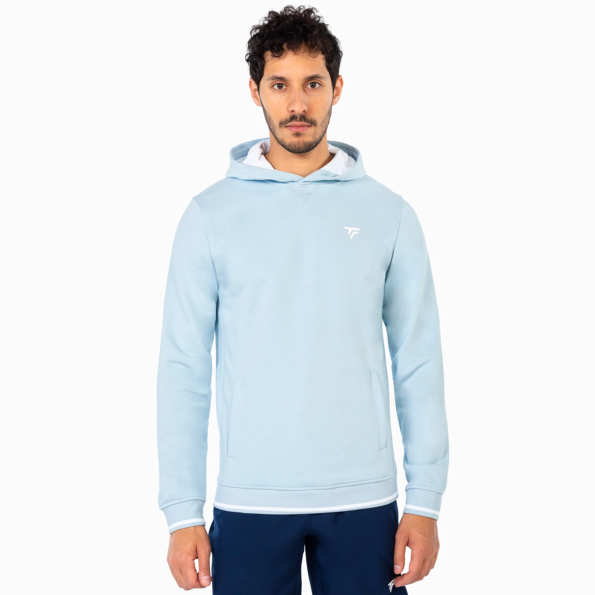 Sweat TERRY HOODIE Glacier Homme