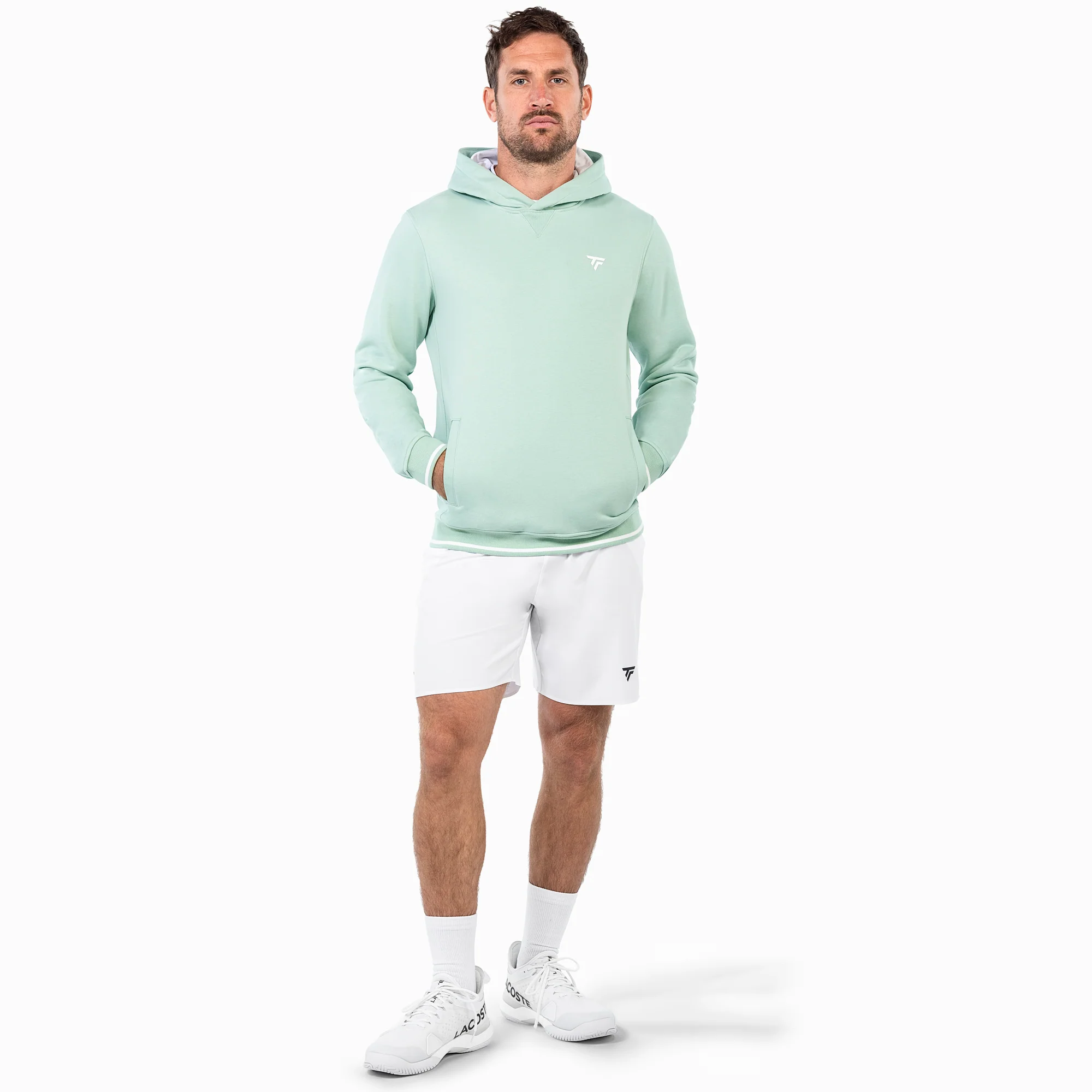 Sweat TERRY HOODIE Sage Homme - Image 2