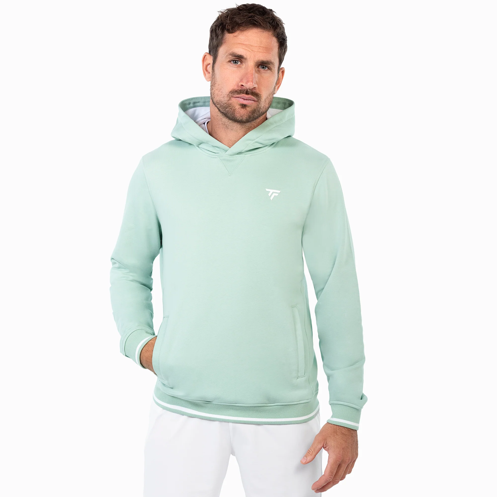 Sweat TERRY HOODIE Sage Homme - Image 3