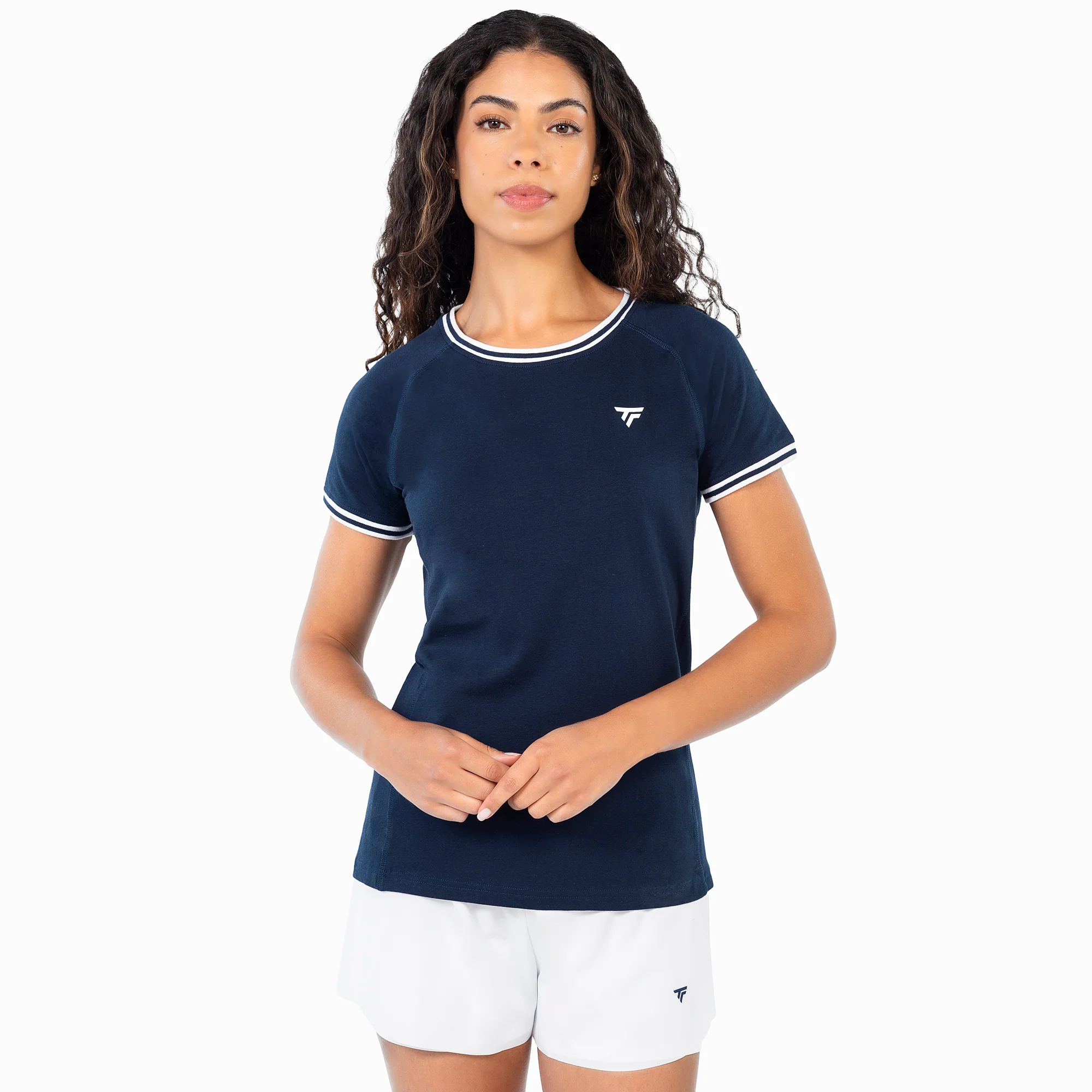 T-Shirt STRETCH TEE Marine Femme - Image 2