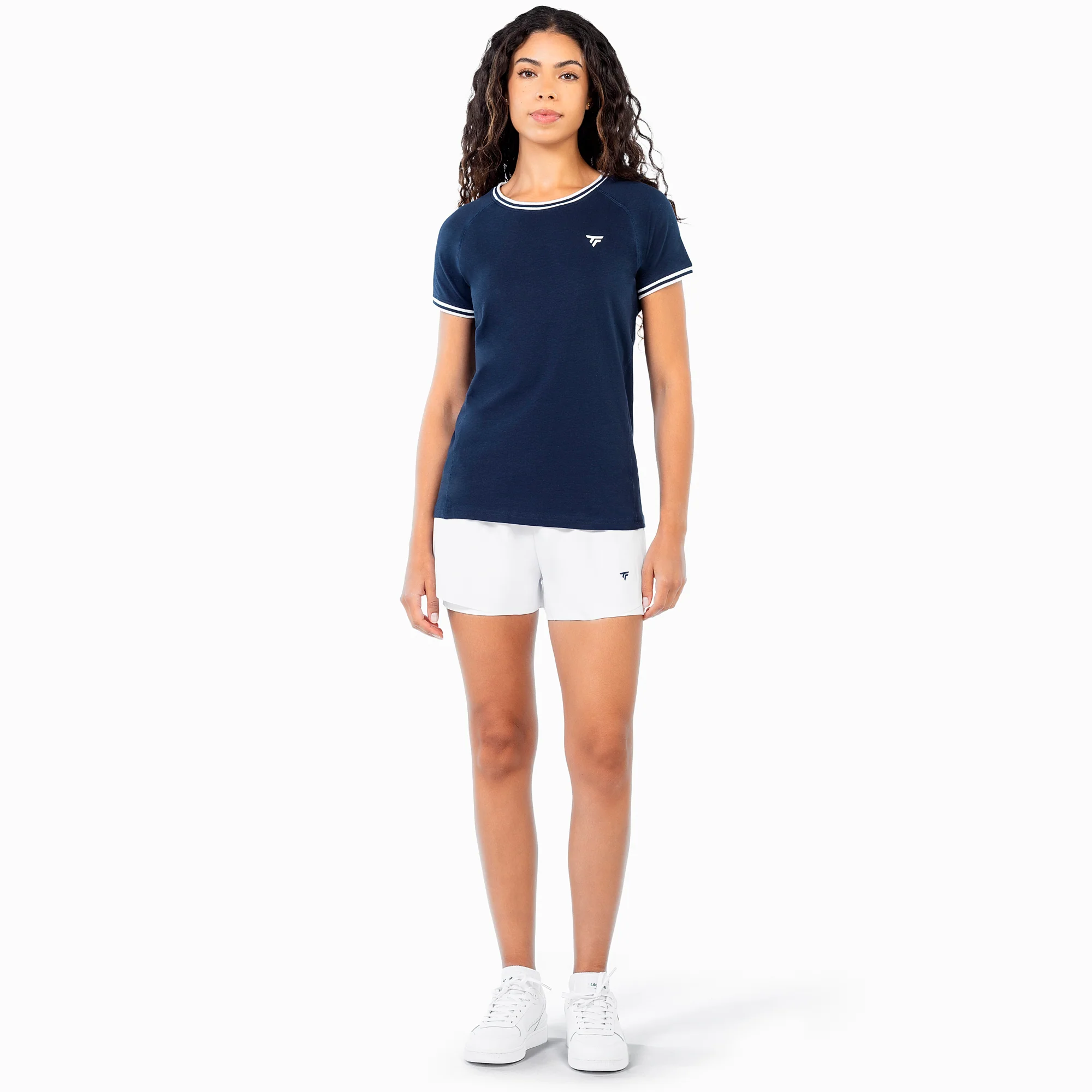 T-Shirt STRETCH TEE Marine Femme - Image 3
