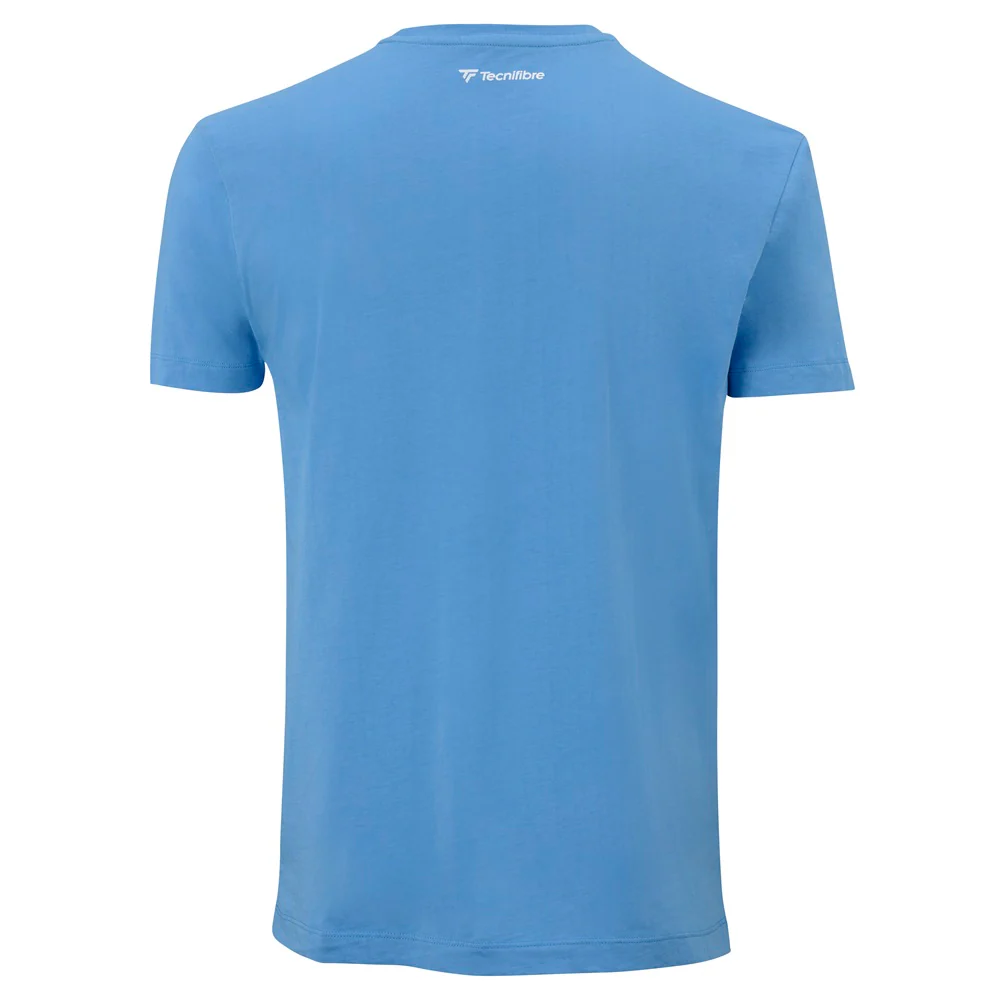 TEAM COTTON TEE AZUR FILLE - Image 2