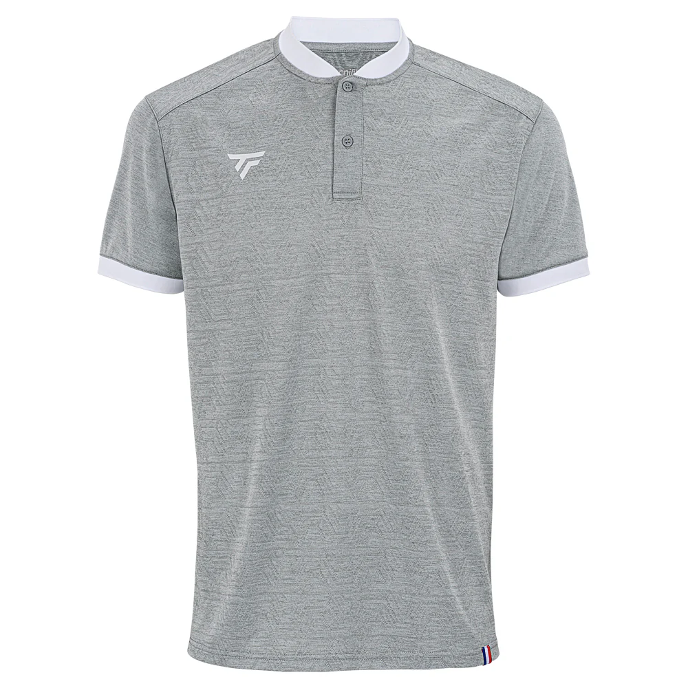 TEAM MESH POLO SILVER GARCON