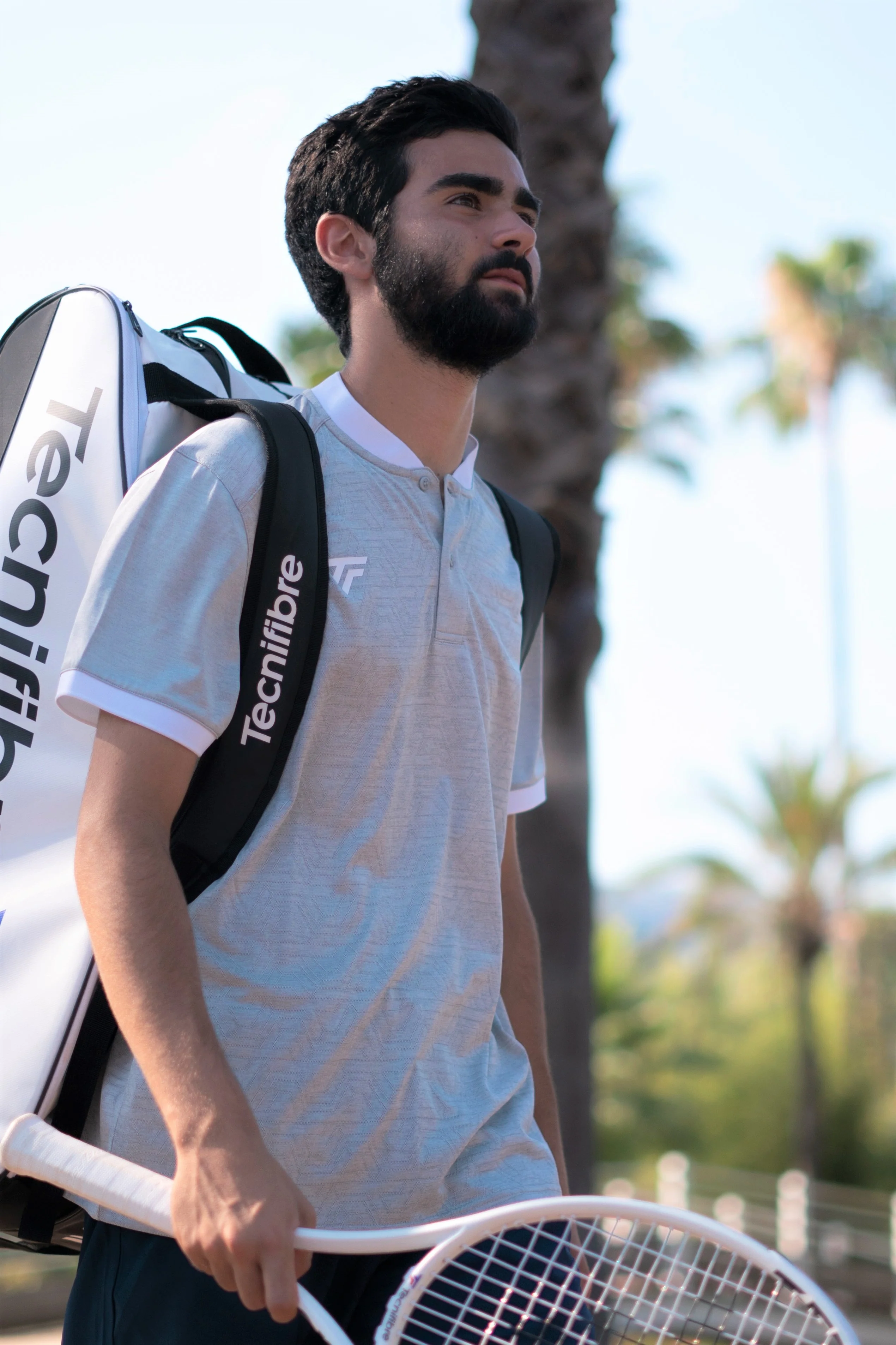 TEAM MESH POLO SILVER HOMME - Image 5