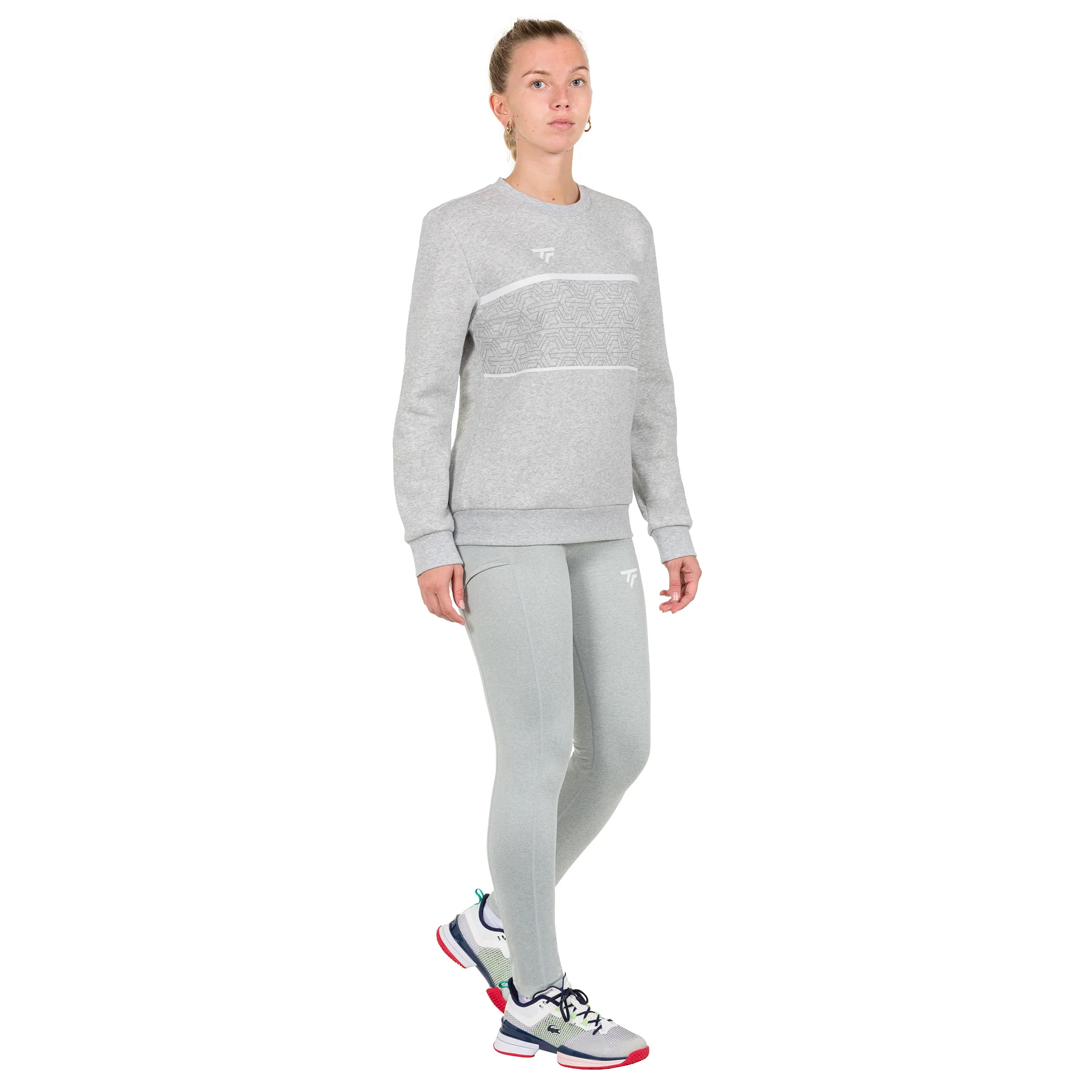 TEAM SWEAT SILVER FEMME