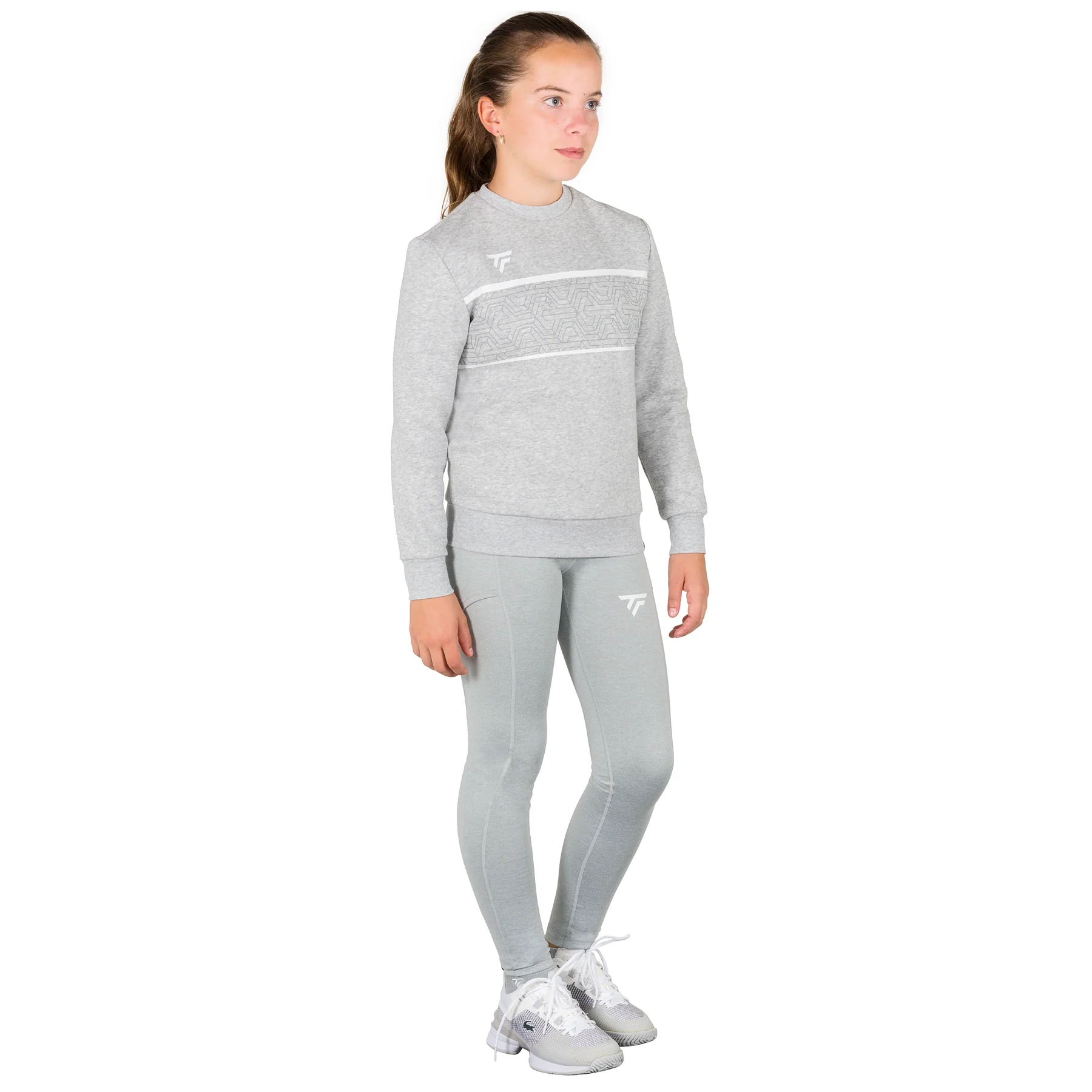 TEAM SWEAT SILVER FILLE