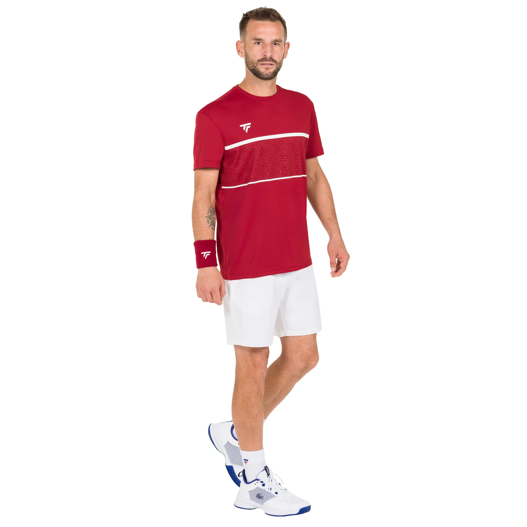 TEAM TECH TEE CARDINAL HOMME