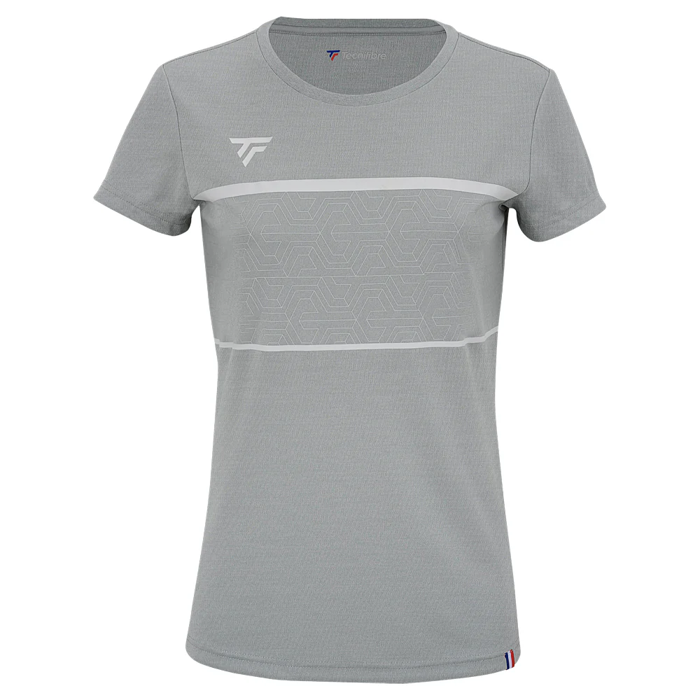 T-SHIRT TEAM TECH TEE SILVER FILLE - Image 2