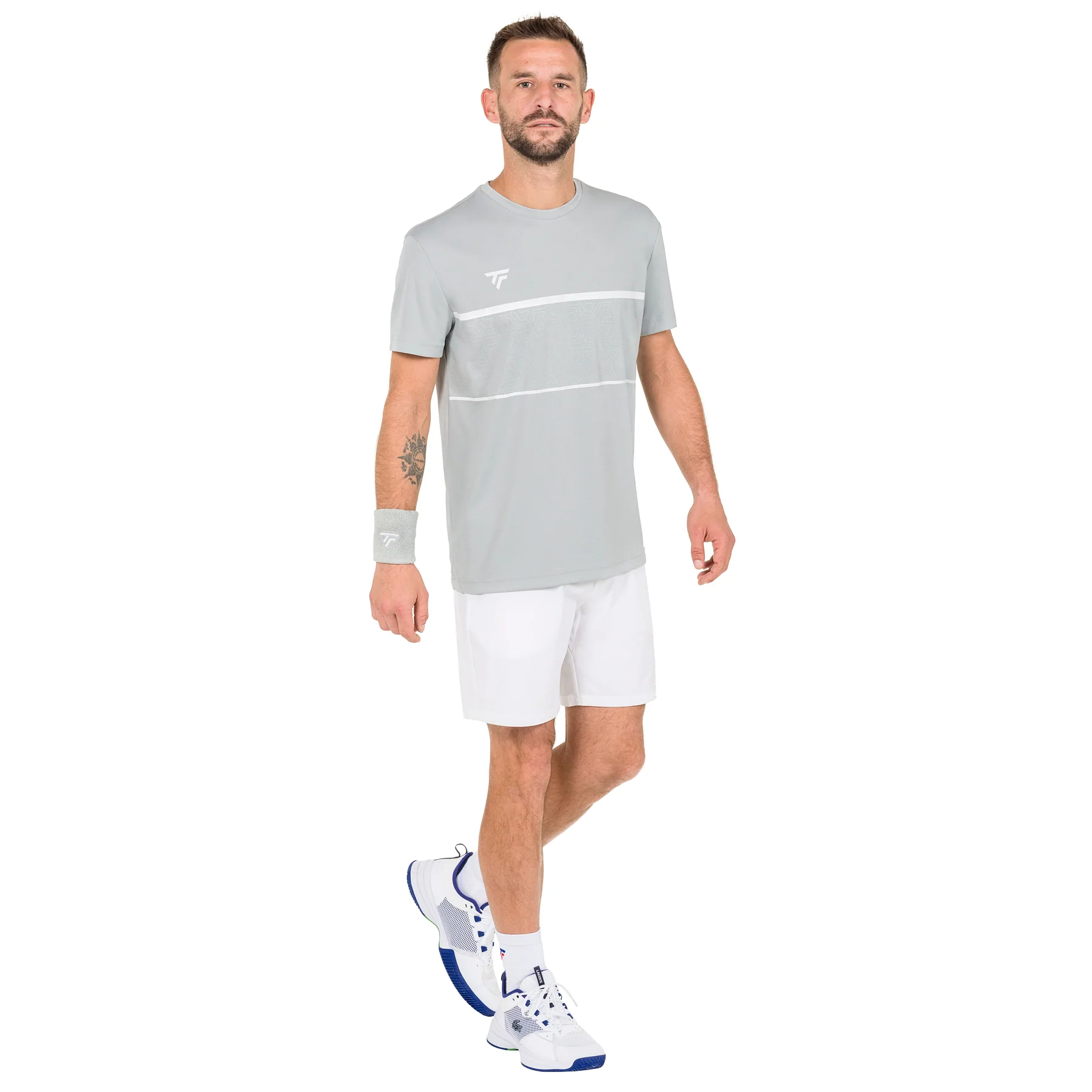 TEAM TECH TEE SILVER HOMME